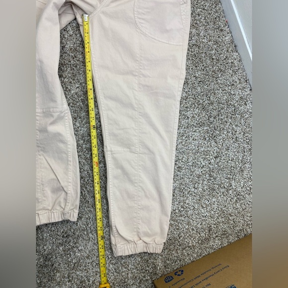 Michael Stars Peach Pink Jogger Pockets Pants Women’s Medium - Picture 6 of 13